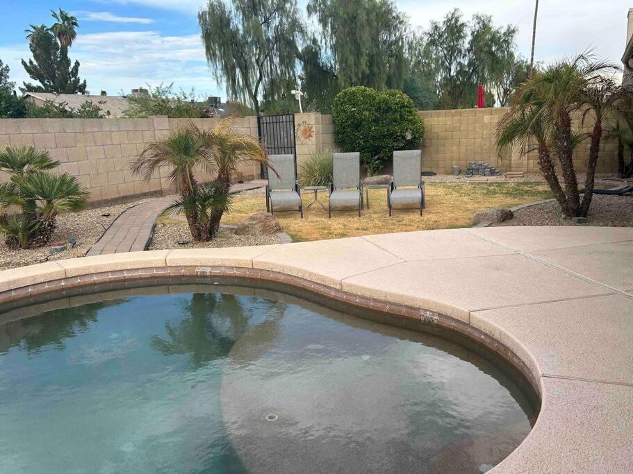 Spacious Cozy Home In Tempe Jacuzzi Pool King Bed! エクステリア 写真